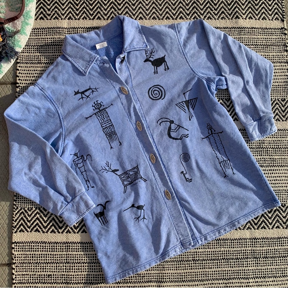 Bfofo Printed Button-Up Jacket
